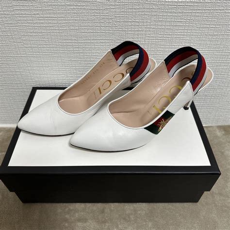 blue and white gucci heels|gucci stiletto heels.